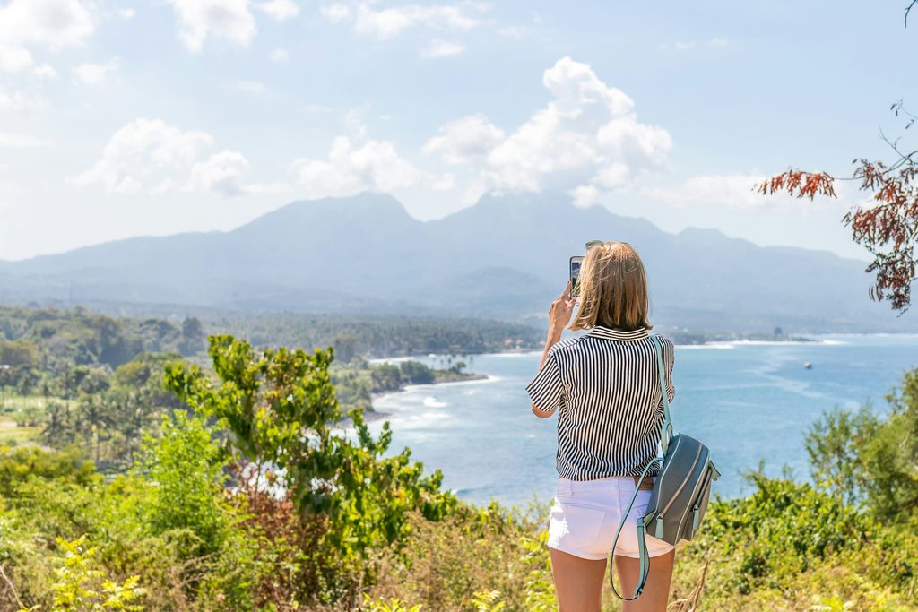 tourist woman