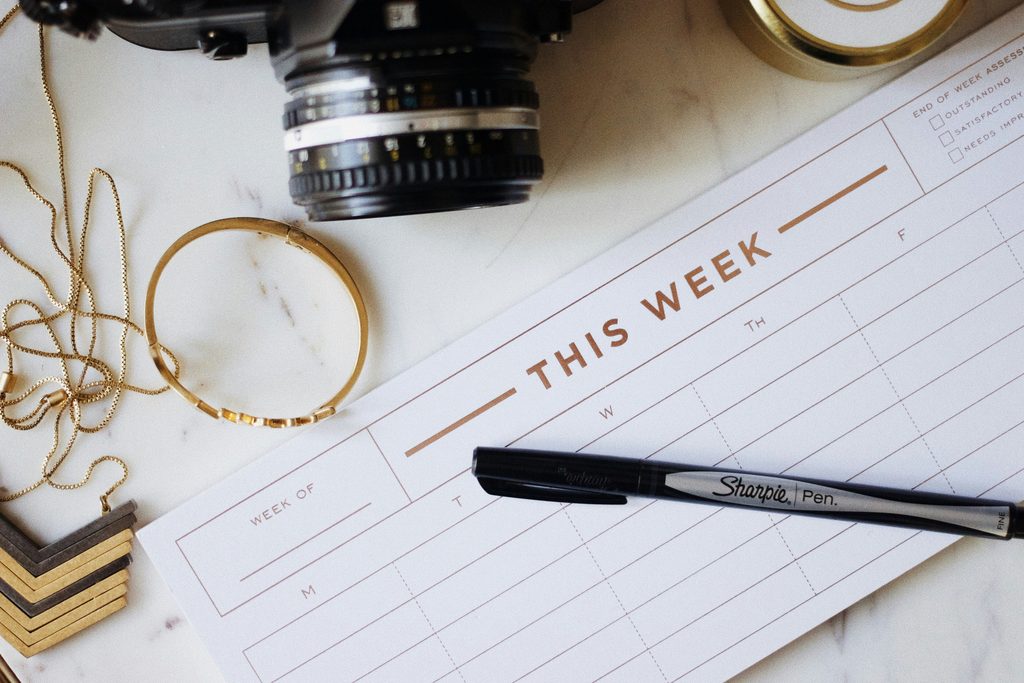 weekly planner